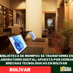 Biblioteca de Mompox se transforma en laboratorio digital: apuesta por cerrar brechas tecnológicas en Bolívar